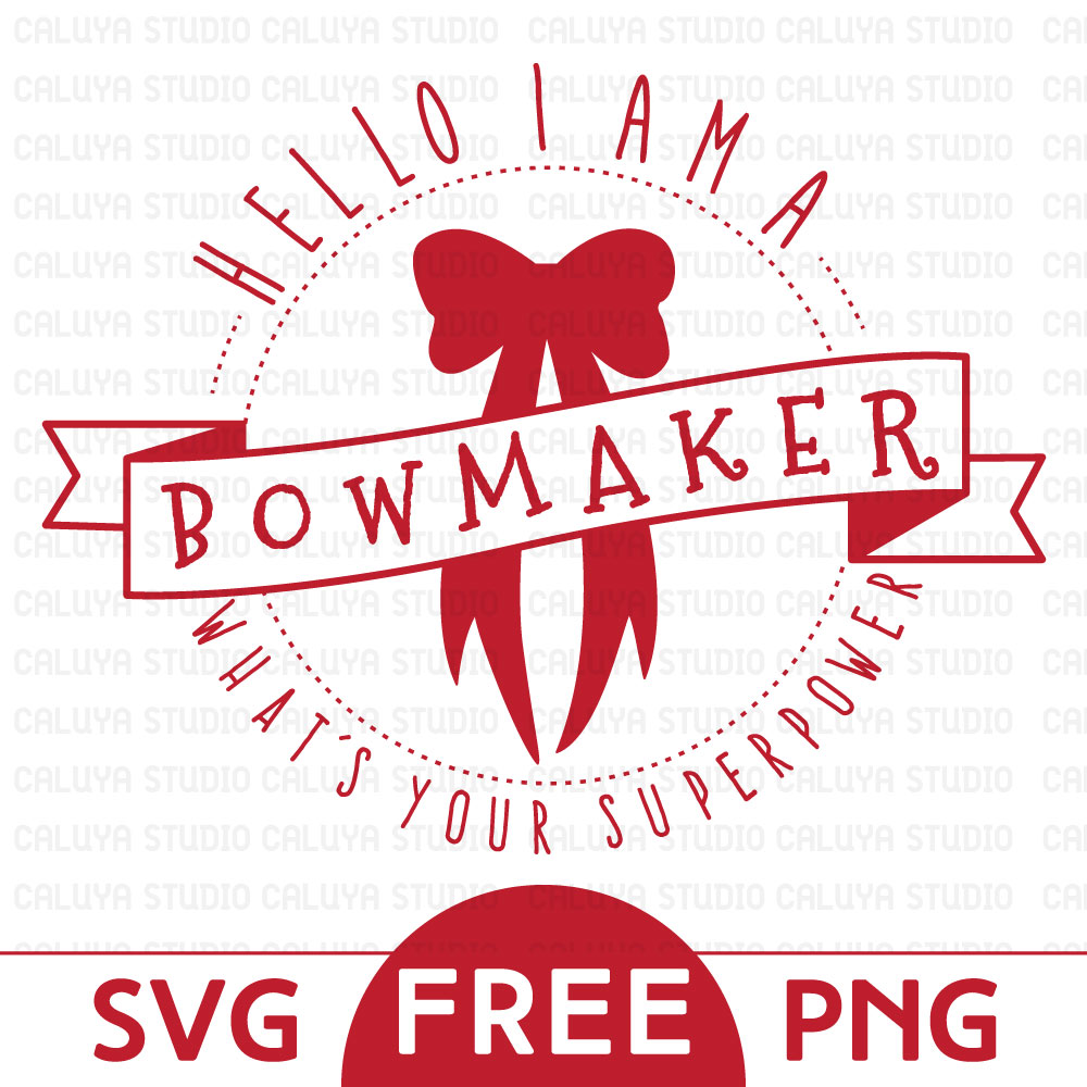 Free bowmaker SVG & PNG download