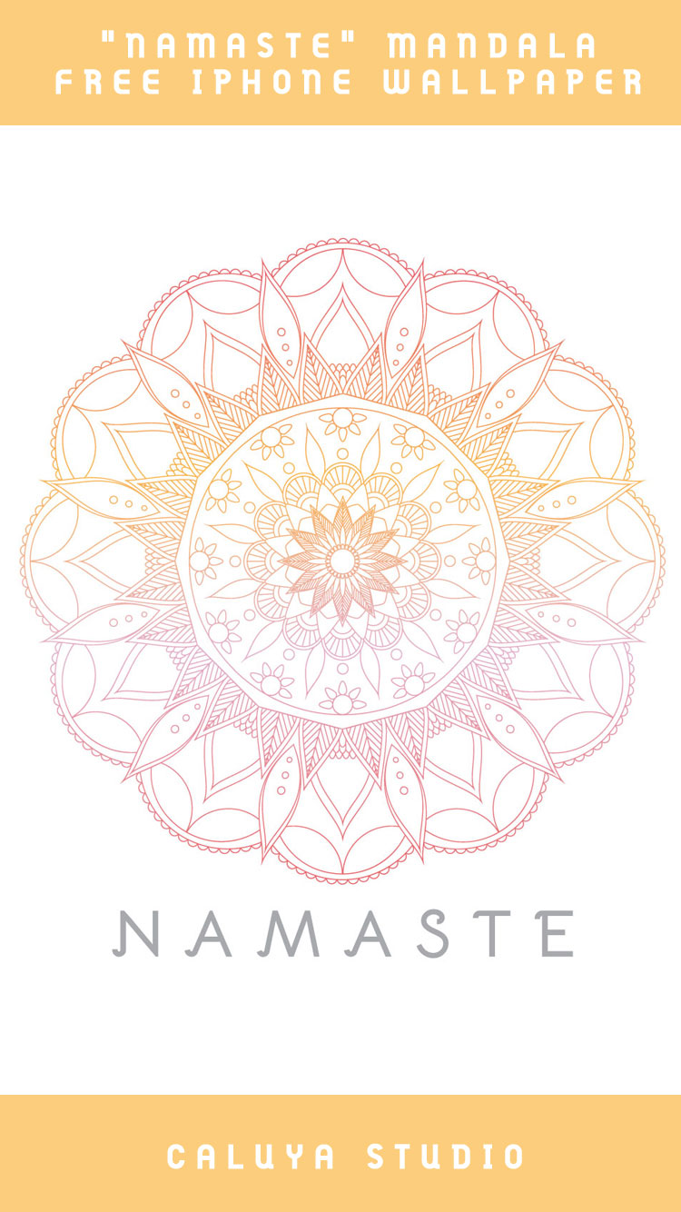 Download August Freebie 1 Mandala Yoga Iphone Wallpaper Caluya Design