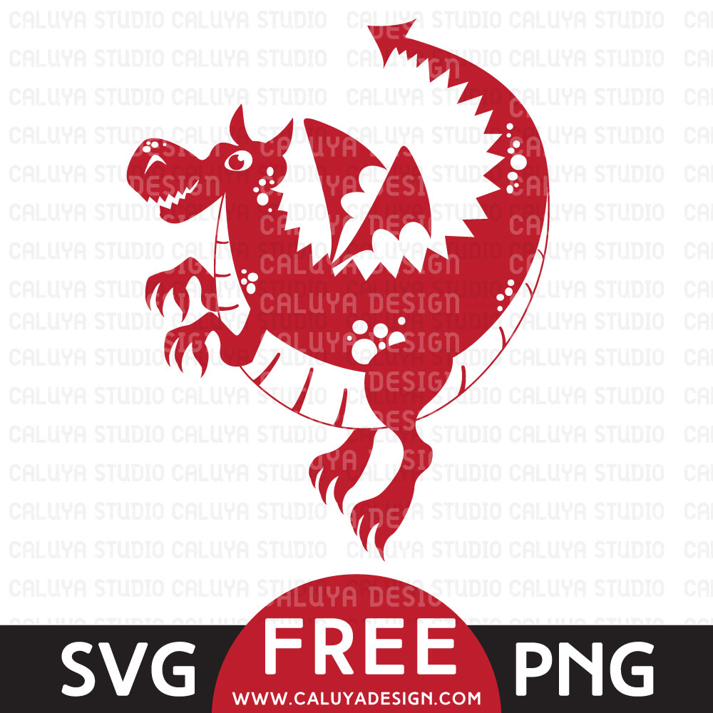 Dragon Free SVG & PNG file