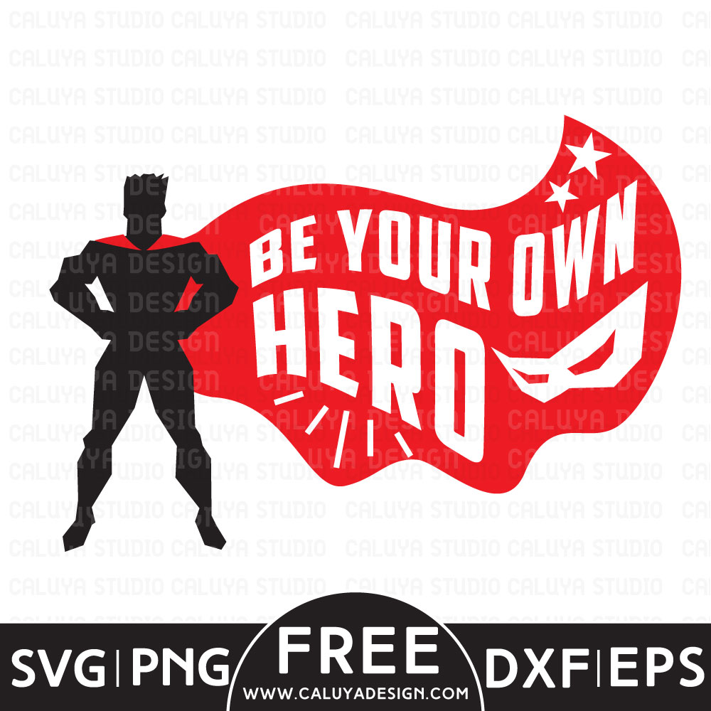 Superhero Free SVG