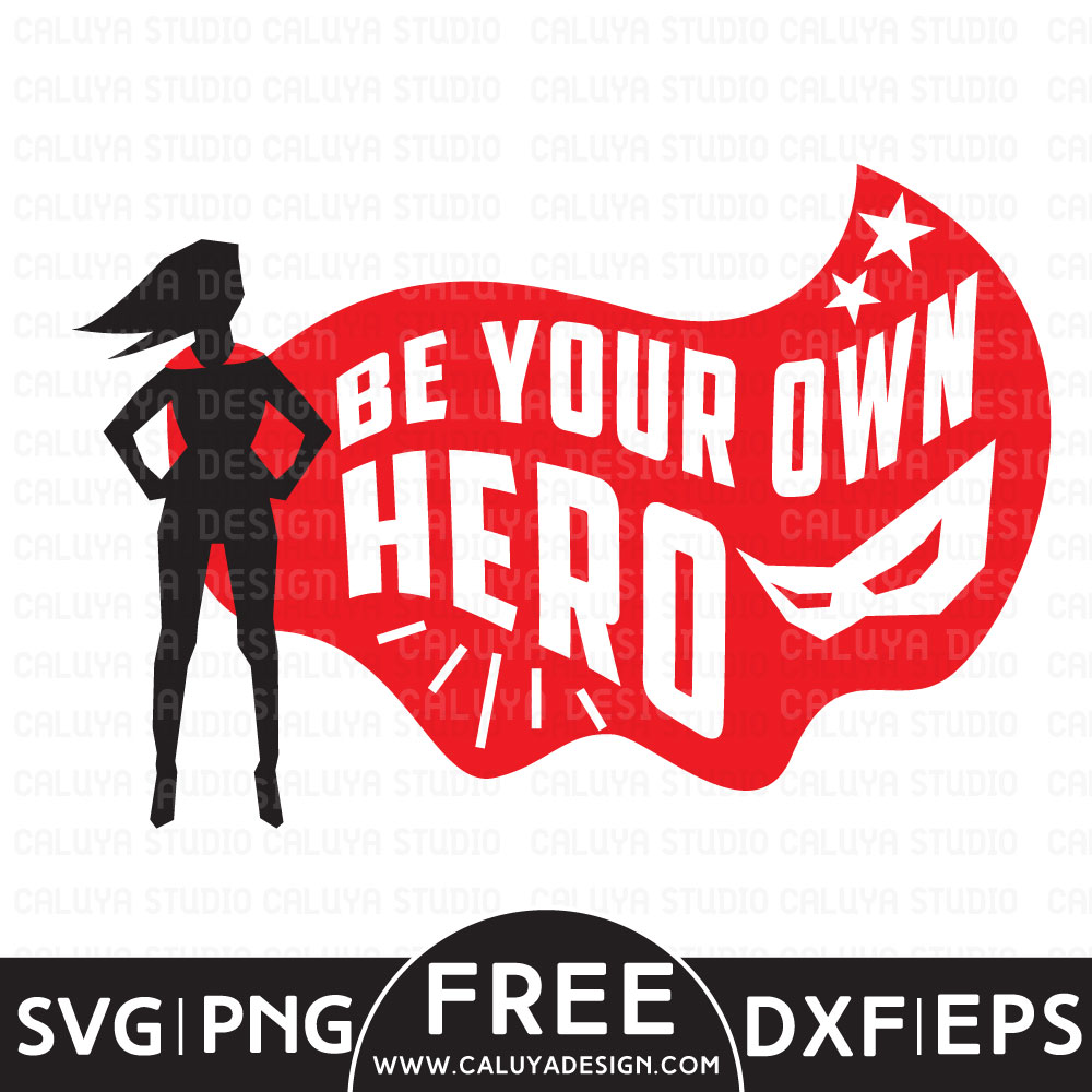 Superhero Free SVG