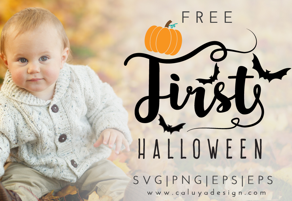 First Halloween Free SVG, PNG, EPS & DXF Download