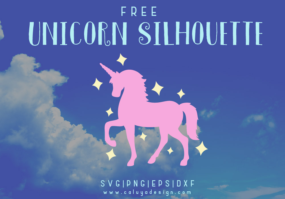 Unicorn Silhouette Free SVG
