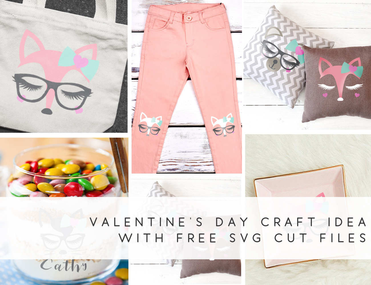 Free Cut File Download Included: 5 Valentine’s Craft Ideas for Cricut & Silhouette Users