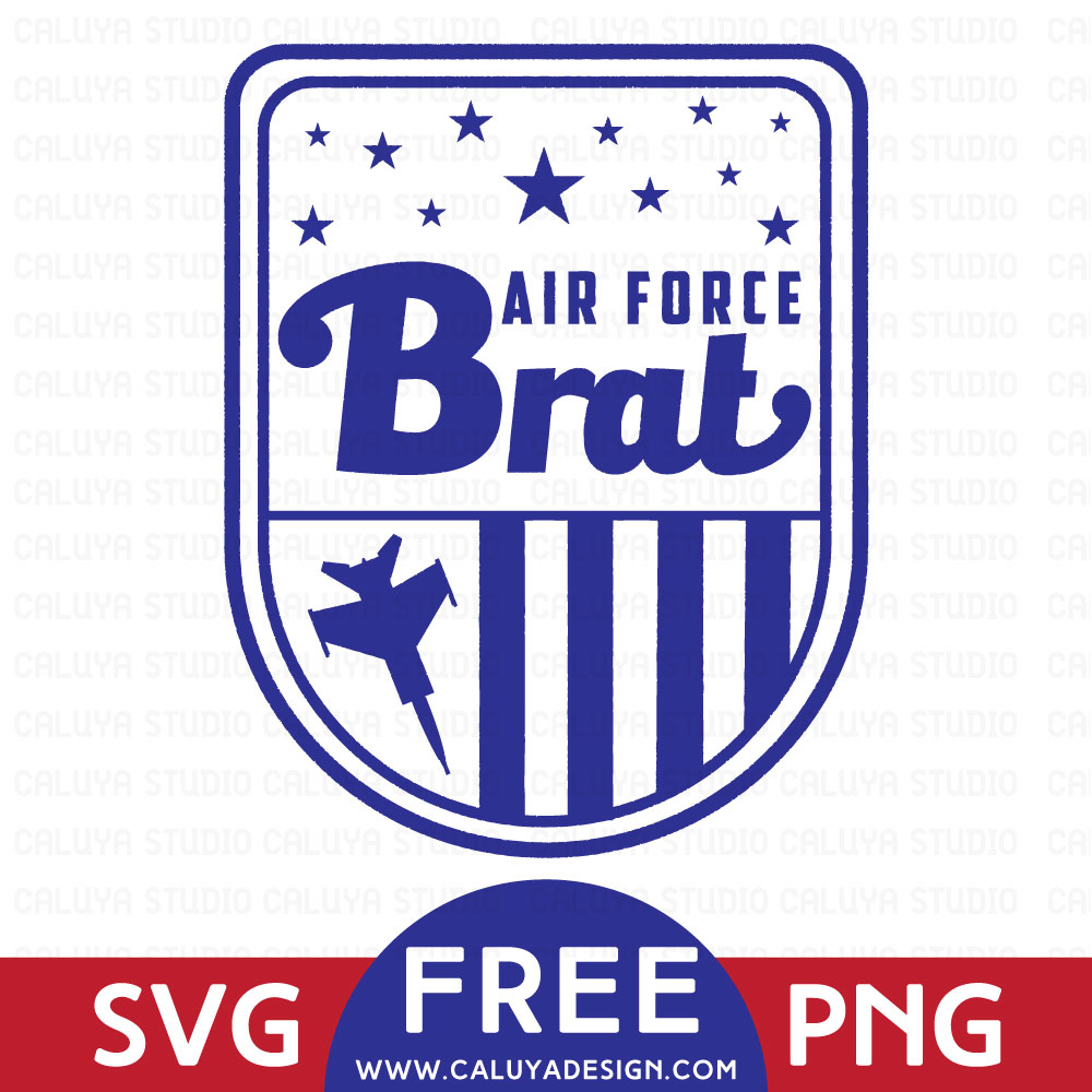 Free Air Force SVG File Download