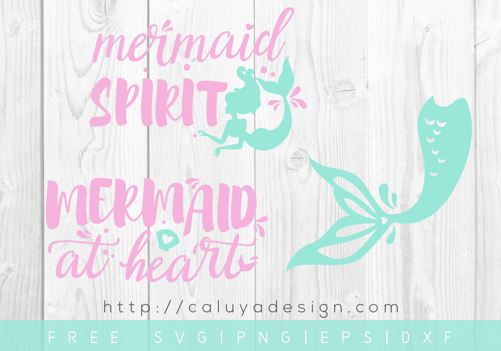 Free Mermaid Svg Png Eps Dxf By Caluya Design