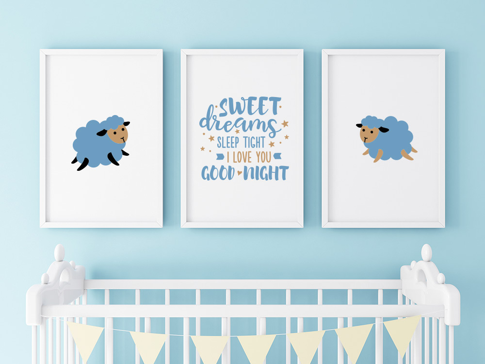 Free Sweet Dreams Quote SVG, PNG, EPS & DXF by Caluya Design