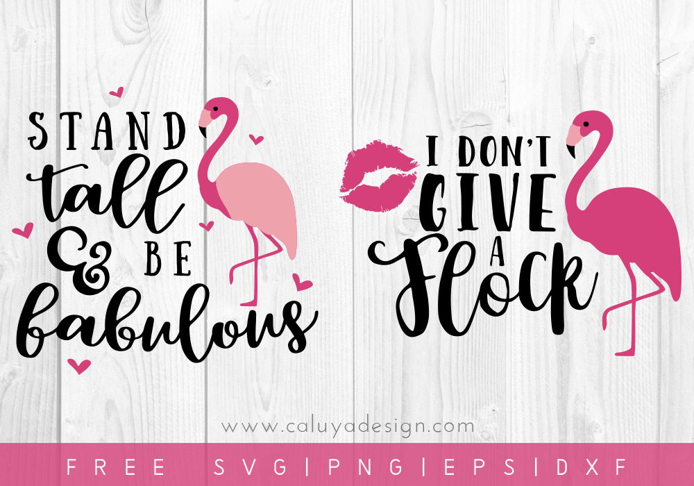 Download Free Flamingo Svg Png Eps Dxf By Caluya Design