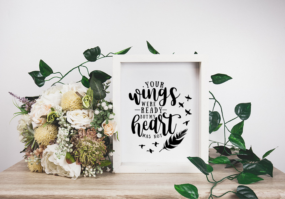 Free Your Wings Were Ready SVG, PNG, EPS & DXF by Caluya Design
