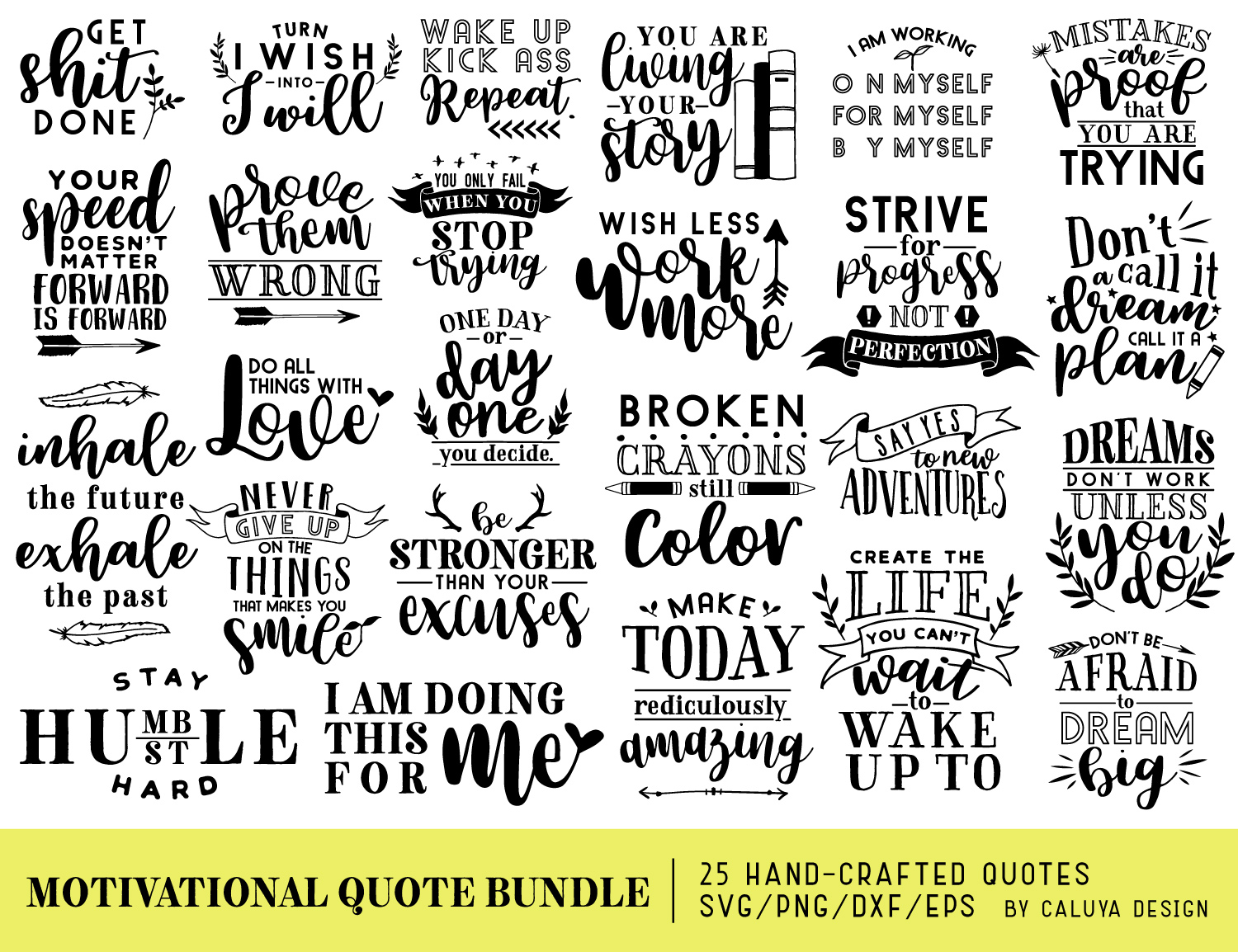Design life  thumbnail with impressive quotes.