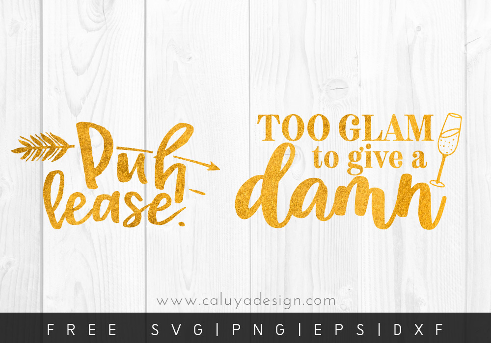 Free Sassy Glam Quote SVG, PNG, EPS & DXF