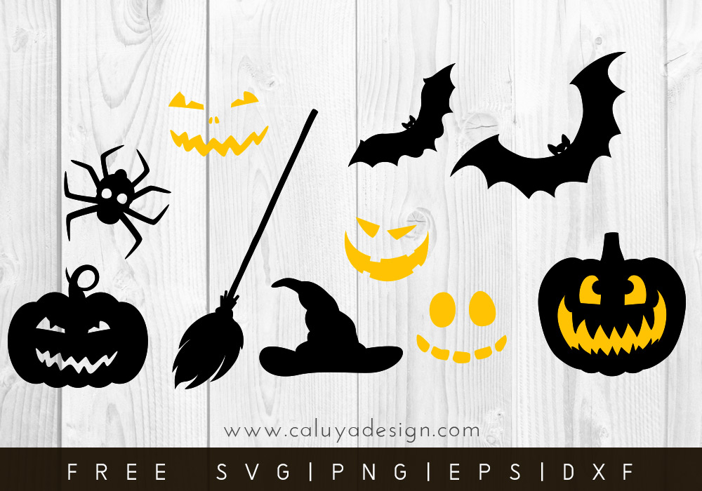 Free Halloween Elements SVG, PNG, EPS & DXF