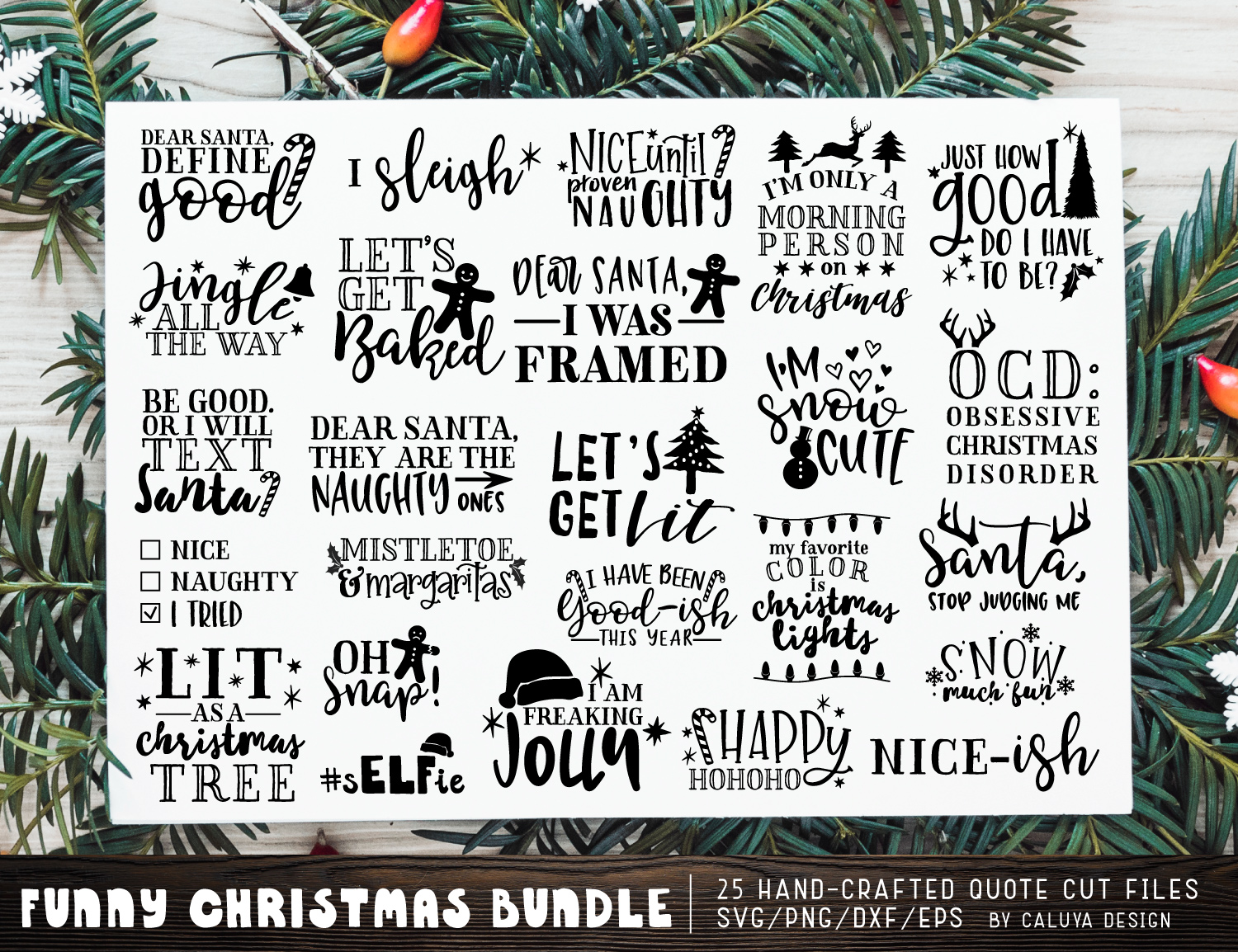 This file is included in our WEEKLY $3 Christmas Quote Bundle 