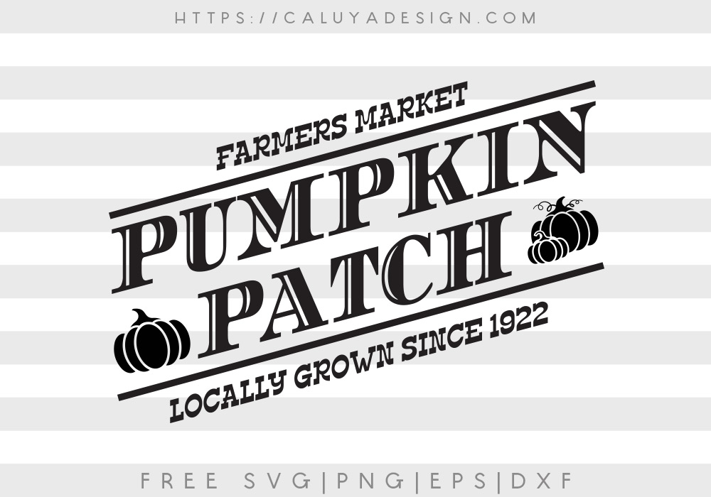 Free Pumpkin Farm SVG