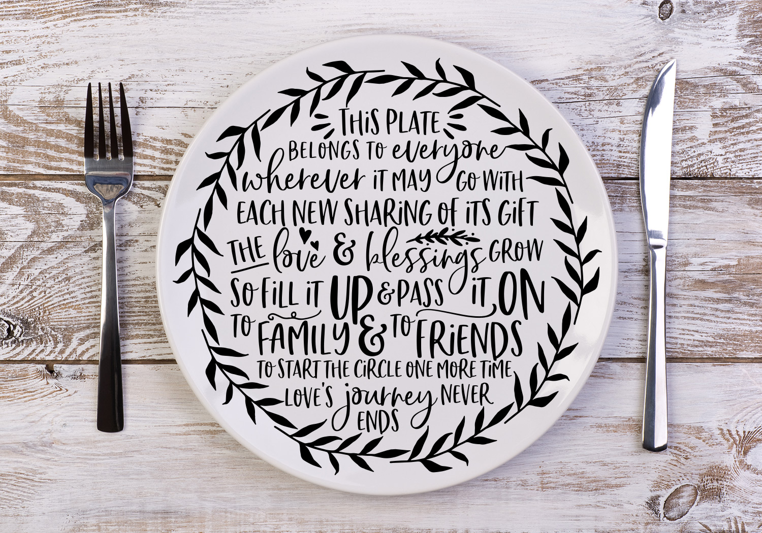 Download Free Giving Plate Svg Png Eps Dxf By Caluya Design