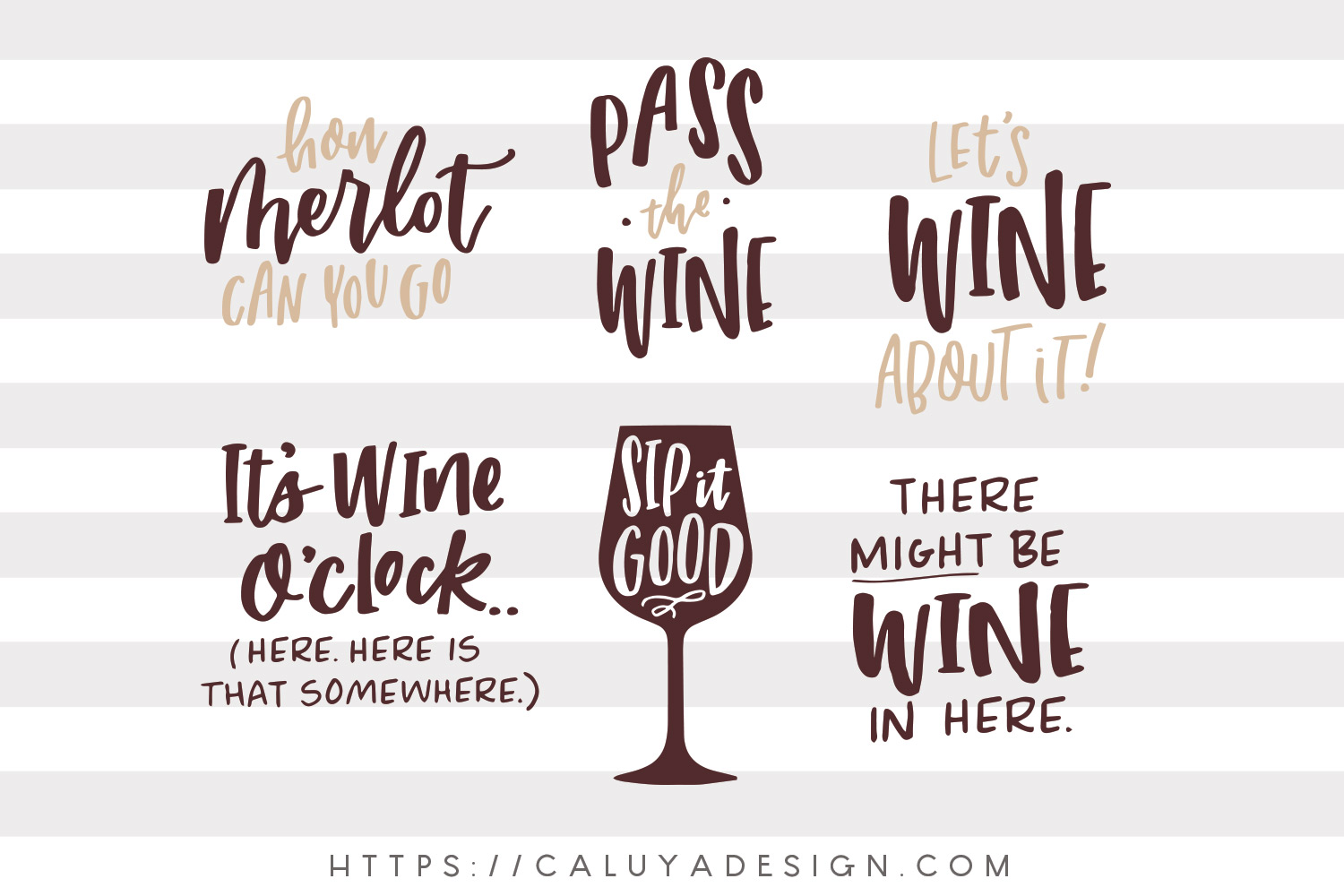 Download Free Wine Quote Bundle Svg Png Eps Dxf By Caluya Design