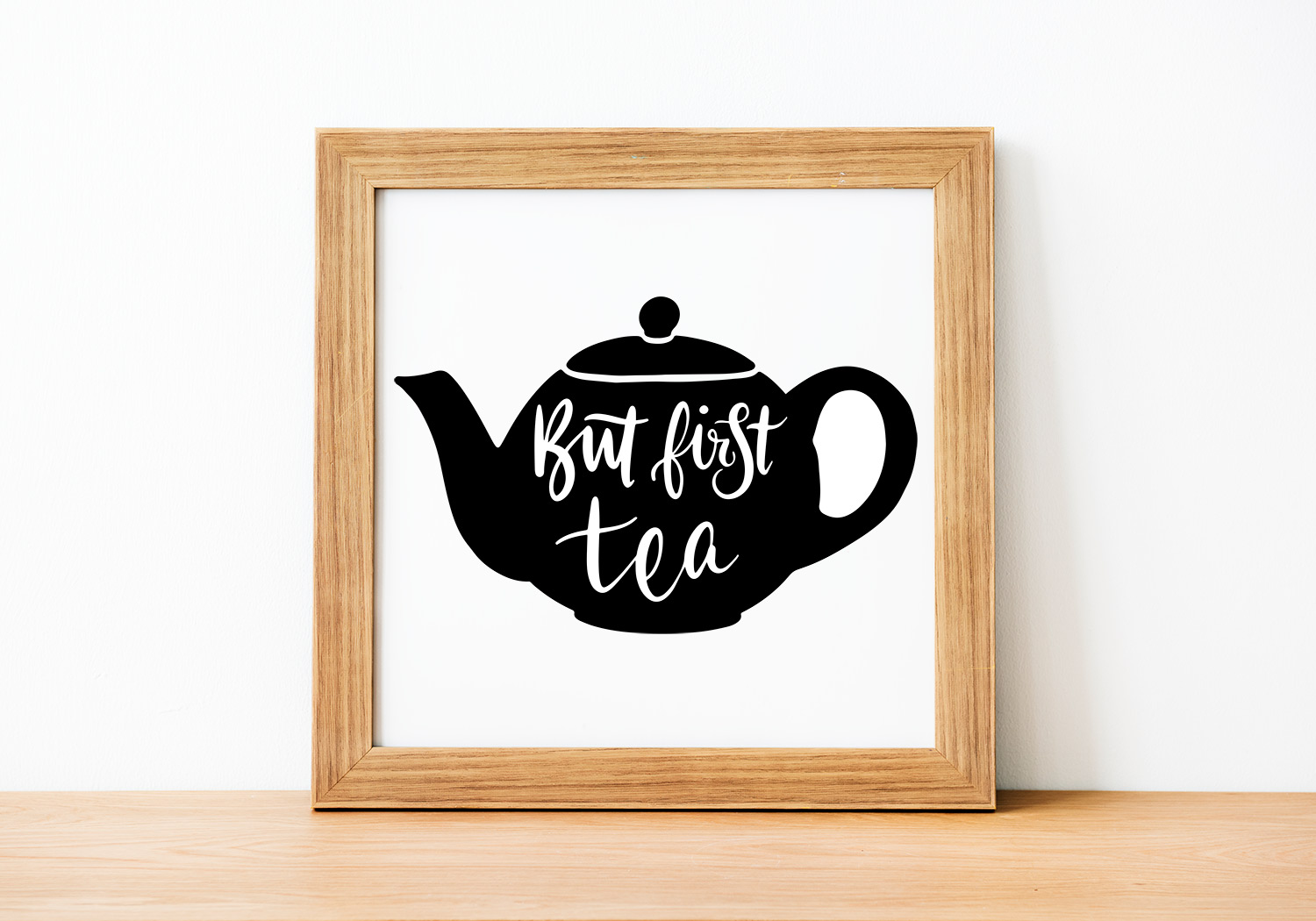 Free But First Tea SVG