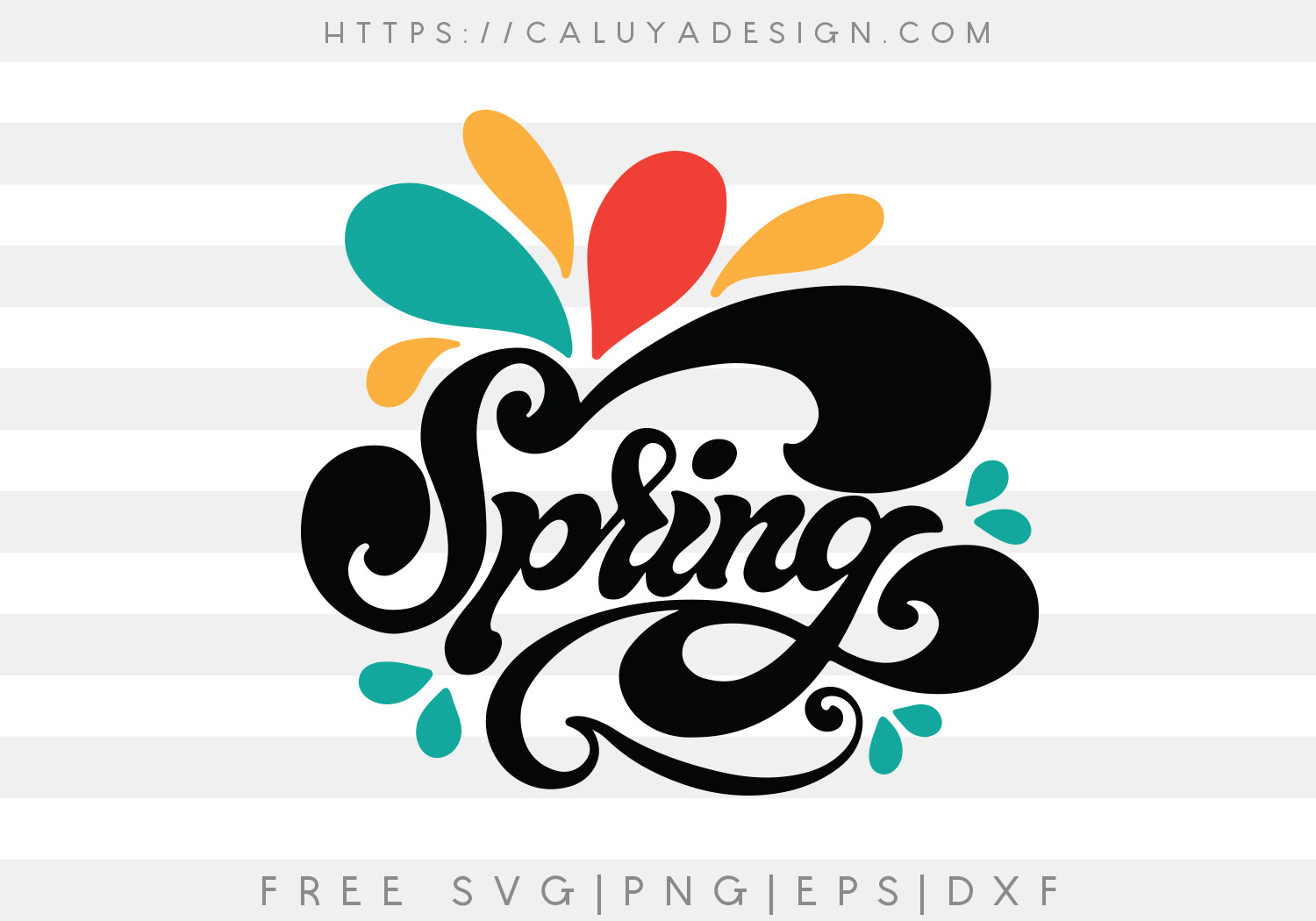 Free Pop Spring SVG, PNG, EPS & DXF