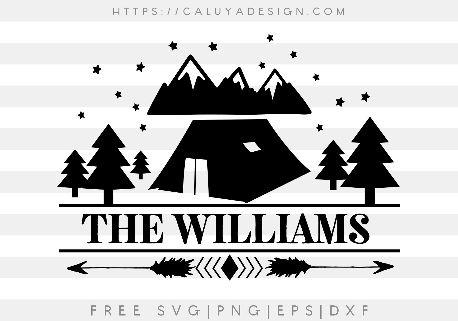 Download Free Camp Family Sign Svg Png Eps Dxf By Caluya Design