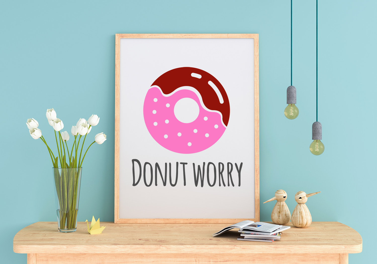 Download free-donut-mockup - CALUYA DESIGN