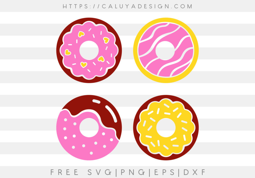 Download free-donut-svg - Caluya Design