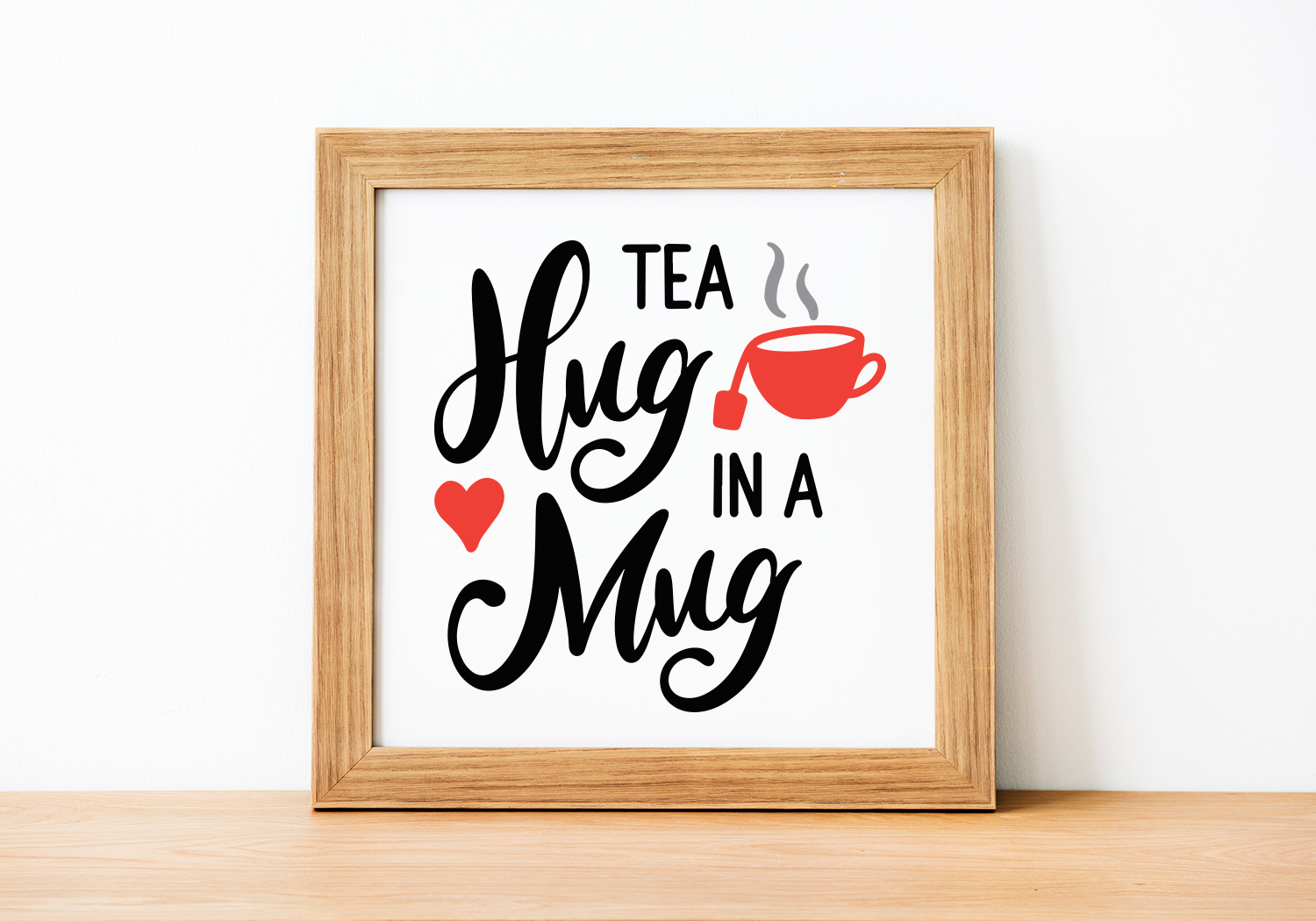 Free Hug Tea In a Mug SVG