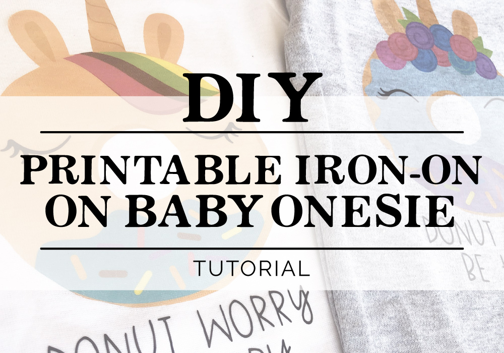 Printable Iron-on On Baby Onesie