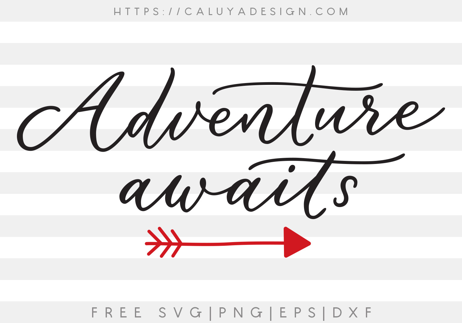 Free Adventure Awaits SVG