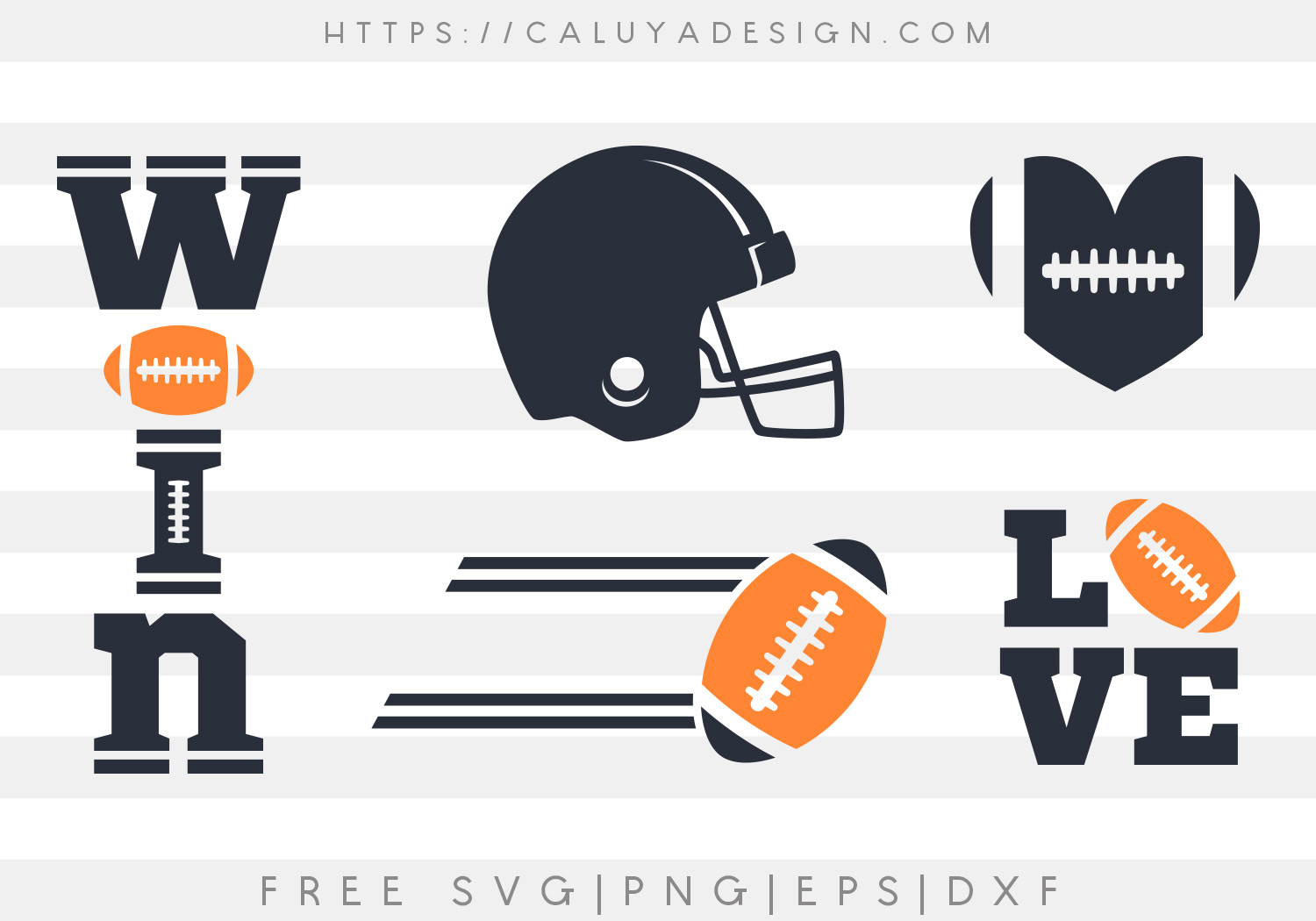 Free Football Element SVG, PNG, EPS & DXF