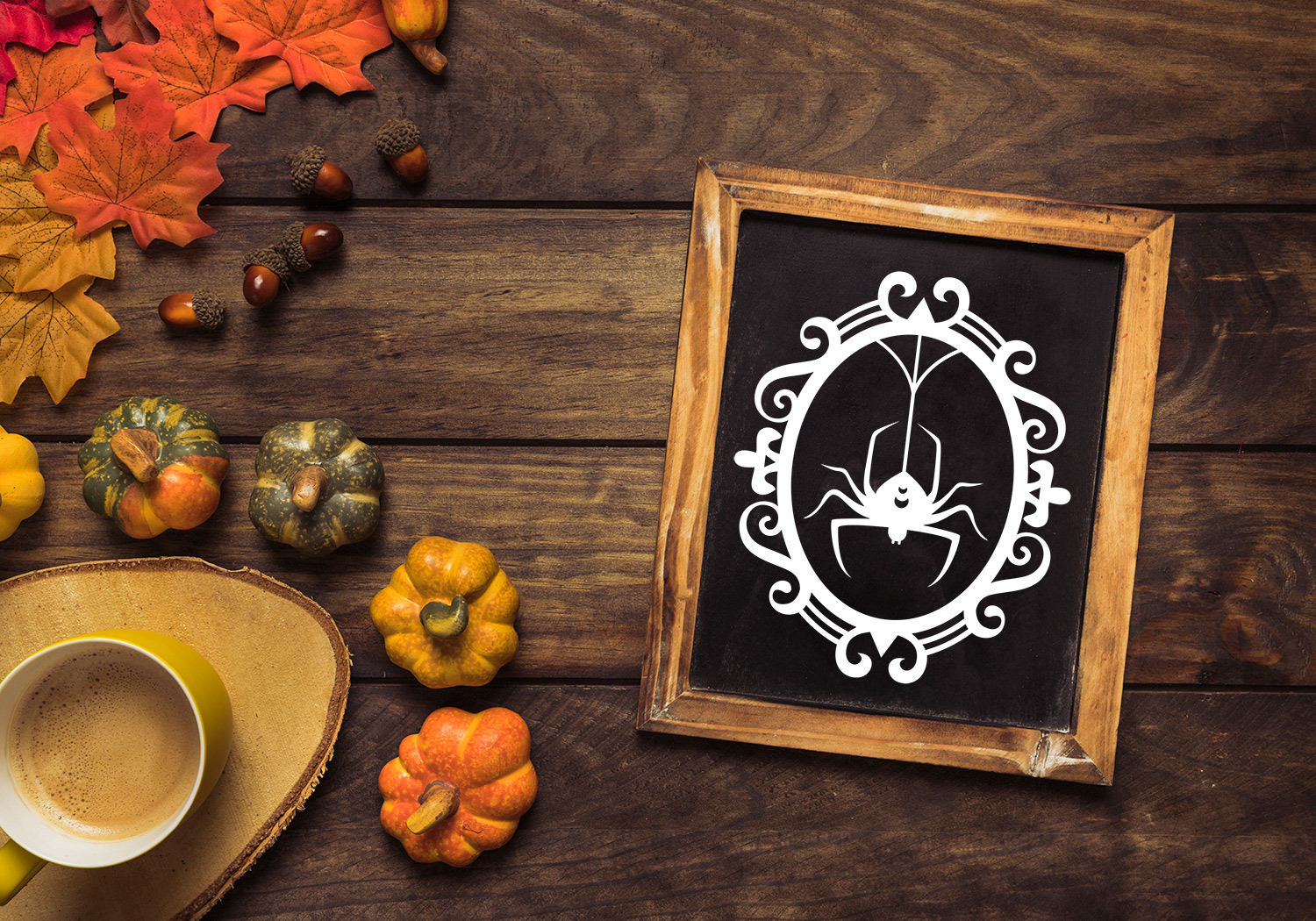 Free Spooky Frames SVG