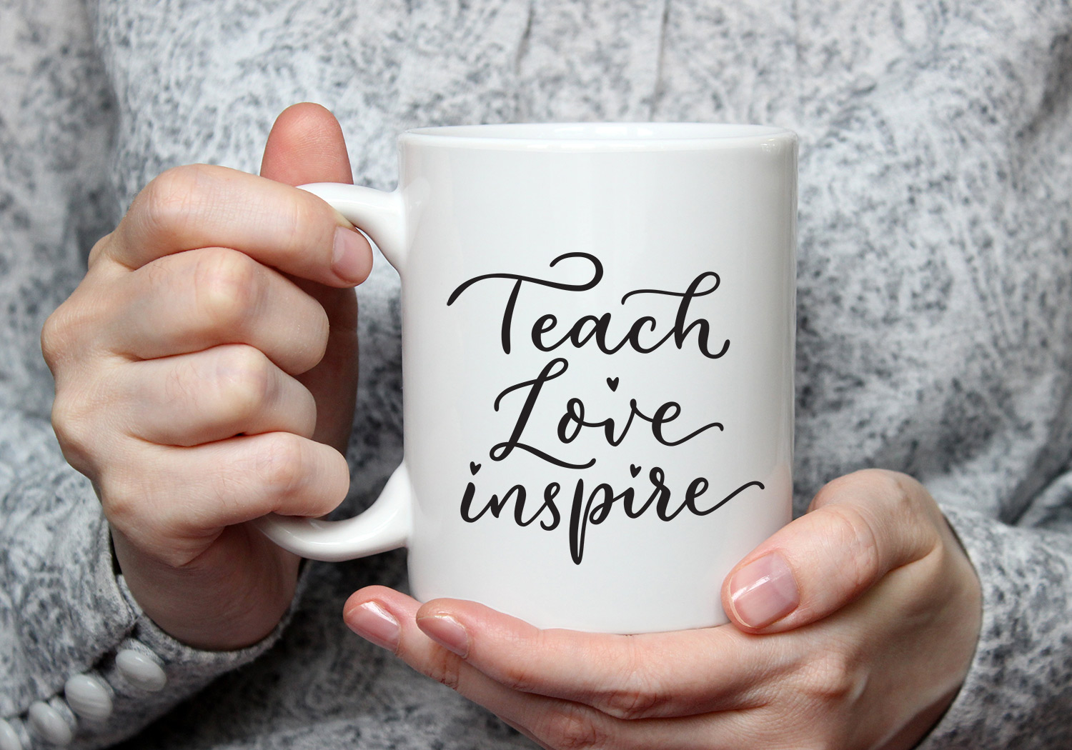 Free Teach Love Inspire SVG