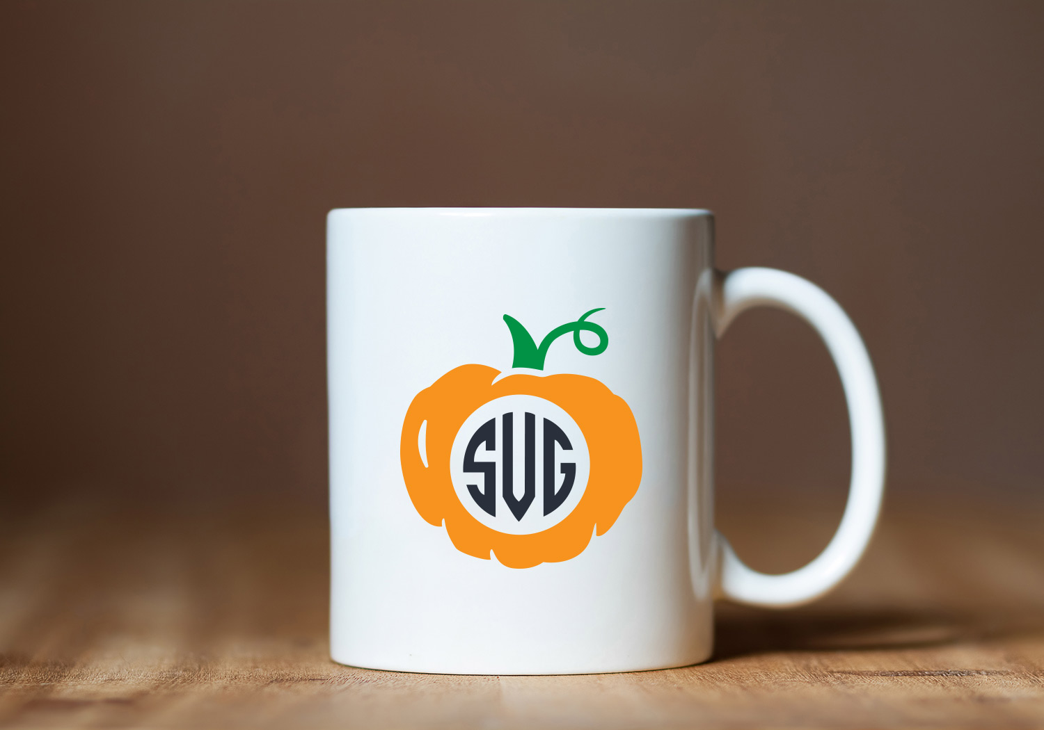 Free Pumpkin Monogram Badges SVG
