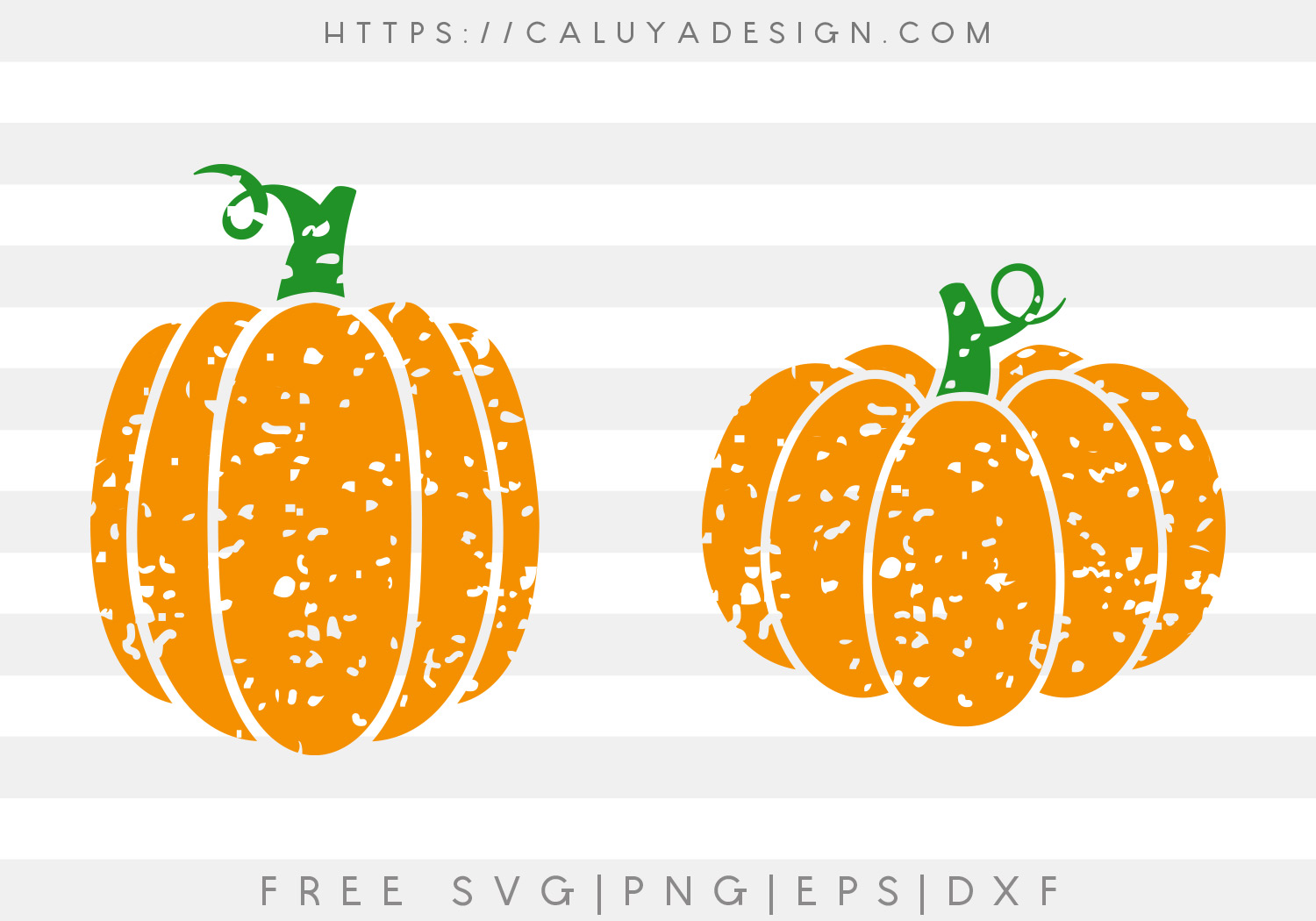 Free Distressed Pumpkin SVG