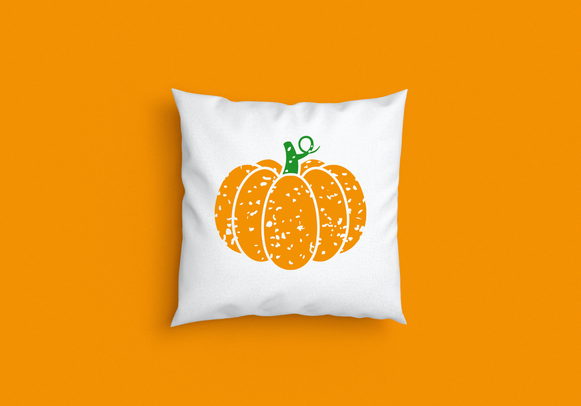 Free Distressed Pumpkin SVG Cut File