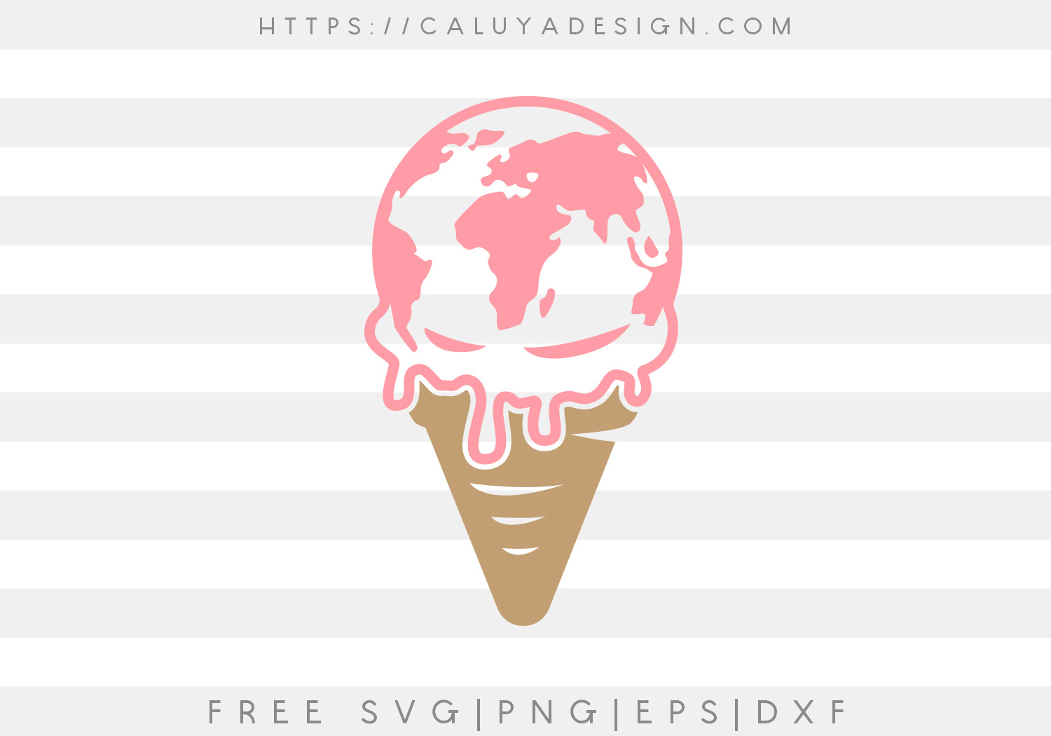 Free Melting Earth SVG, PNG, EPS & DXF