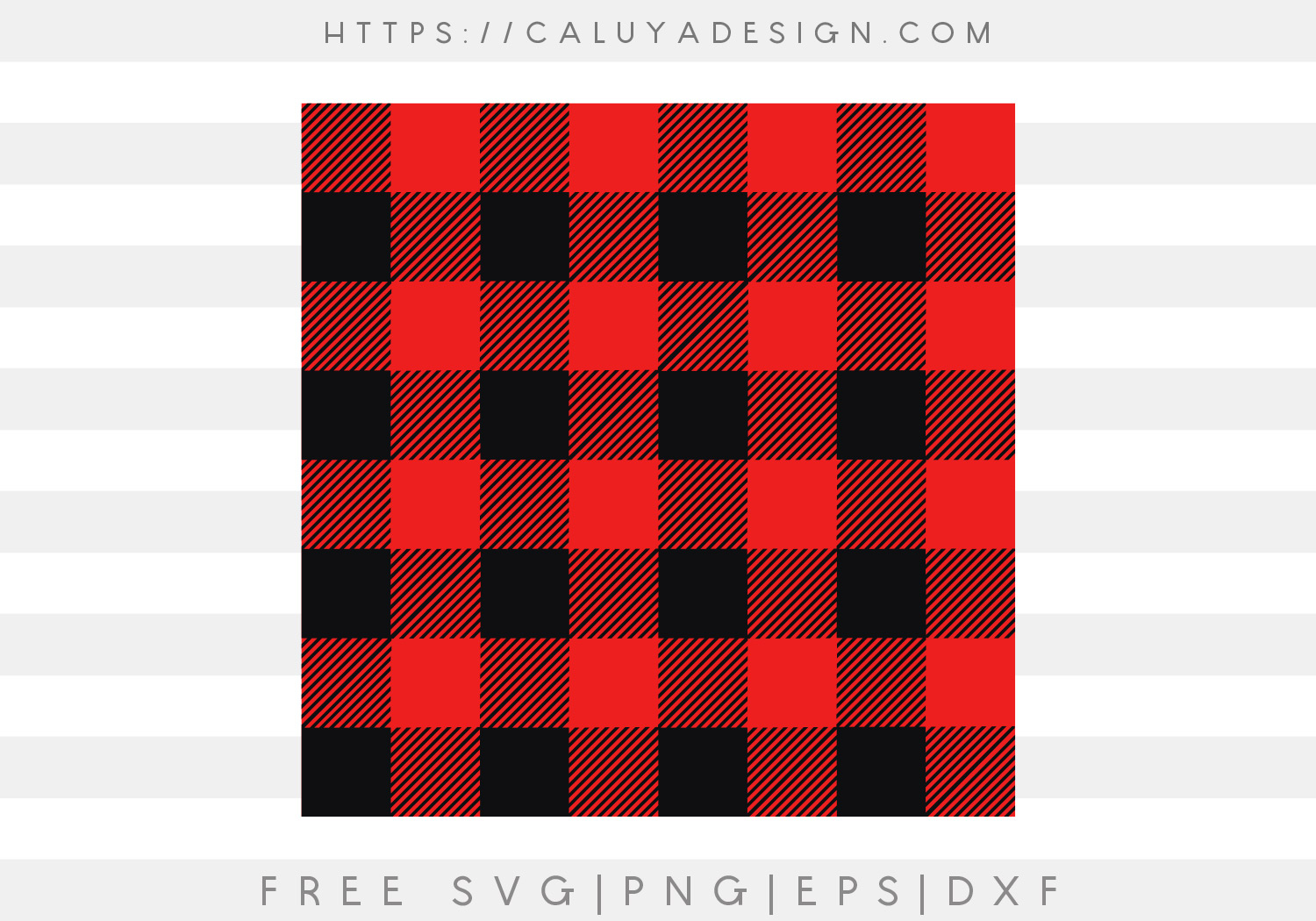 Free Plaid Pattern SVG, PNG, EPS & DXF by Caluya Design.