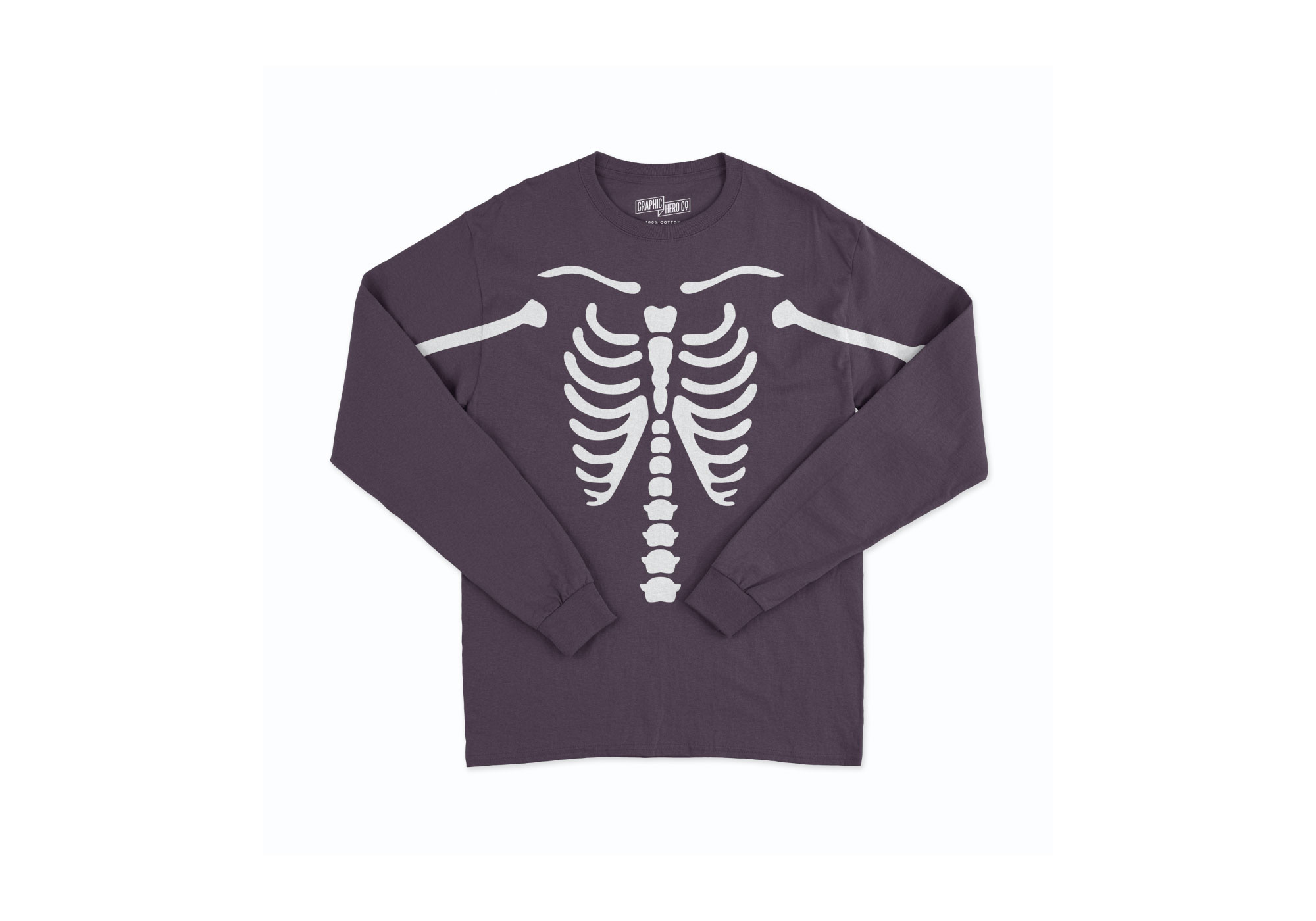 Free Skelton T-shirt SVG Cut File