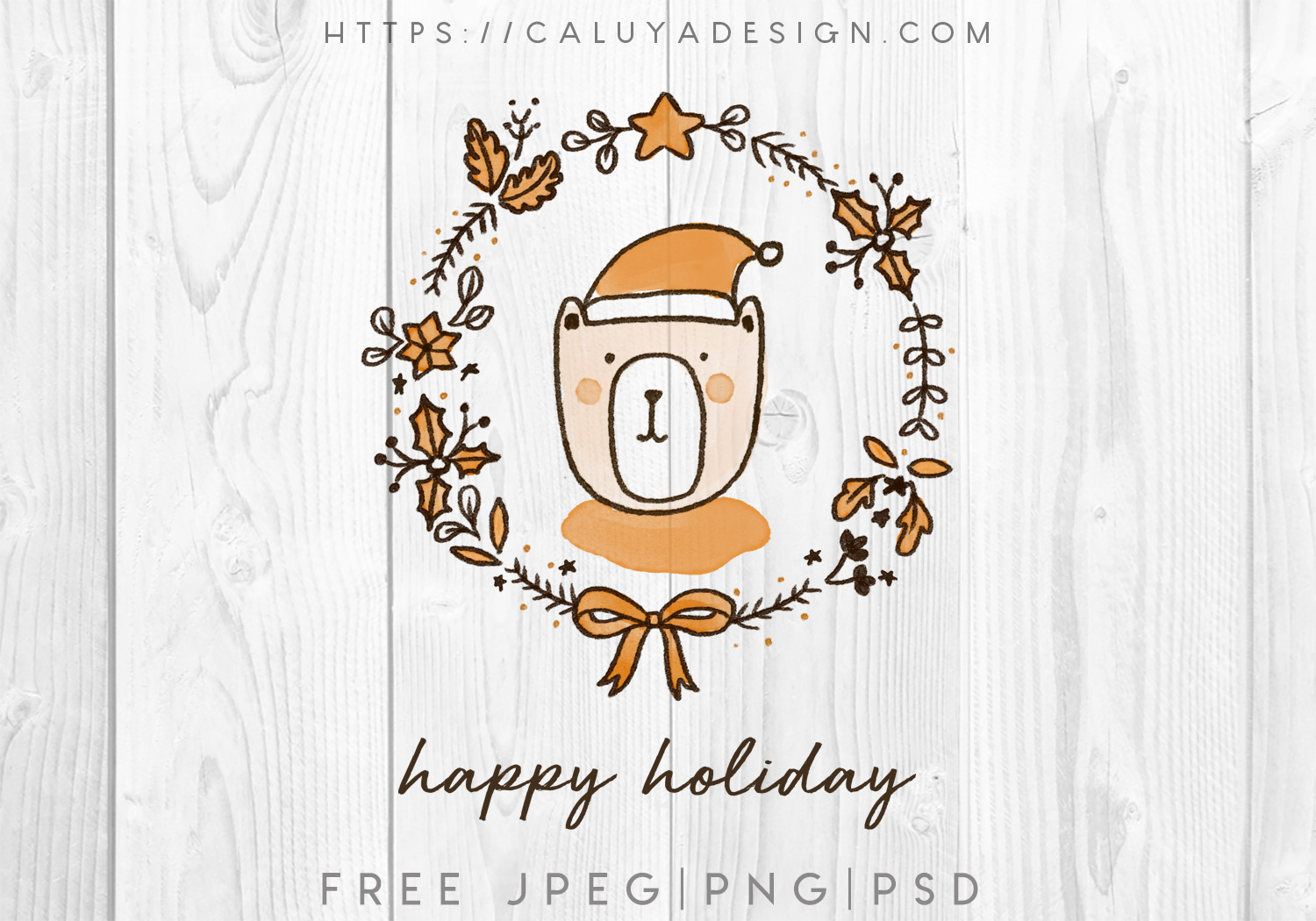 Free Christmas Card Printable
