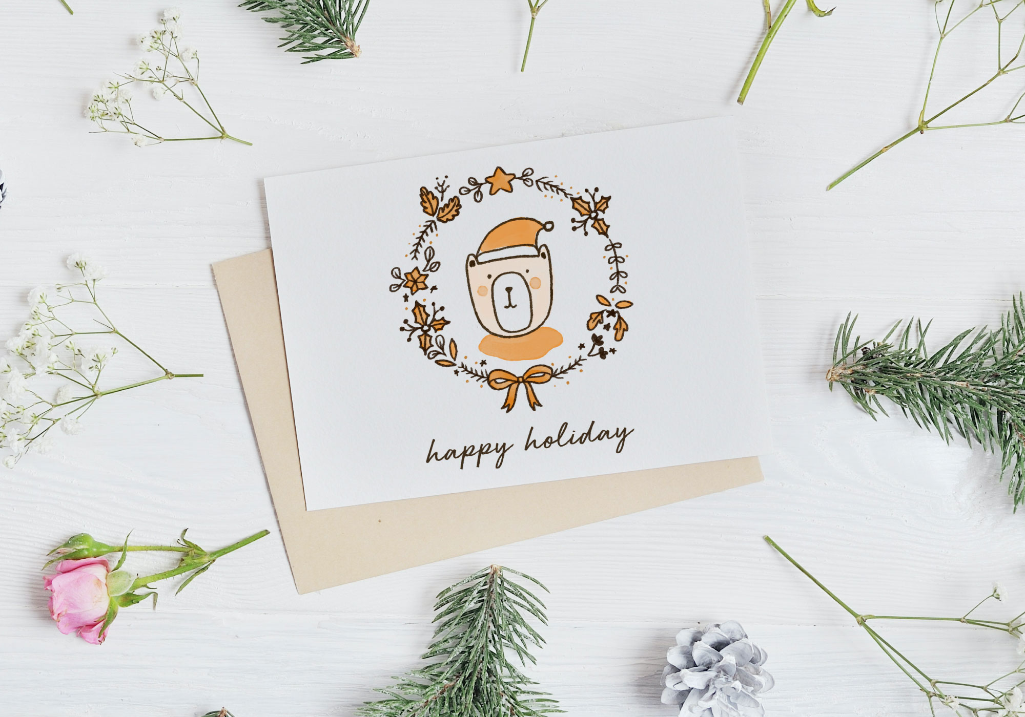 Free Christmas Card Printable
