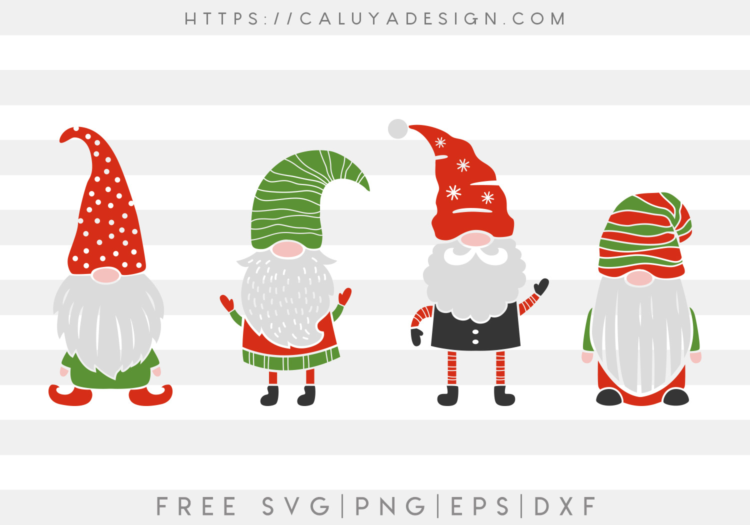 Free Gnomes SVG, PNG, EPS & DXF by Caluya Design