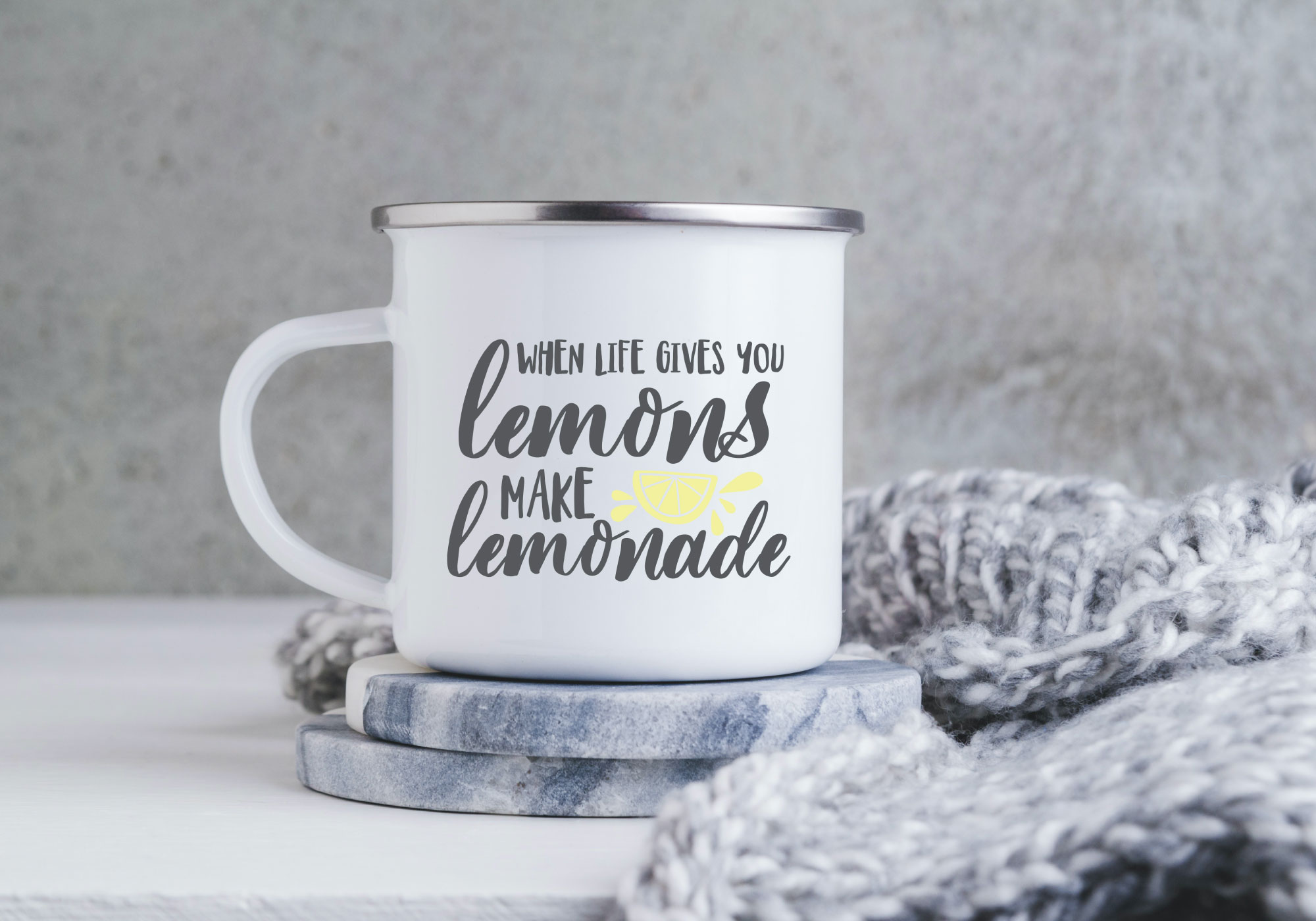 Free Lemonade Quote SVG Cut File