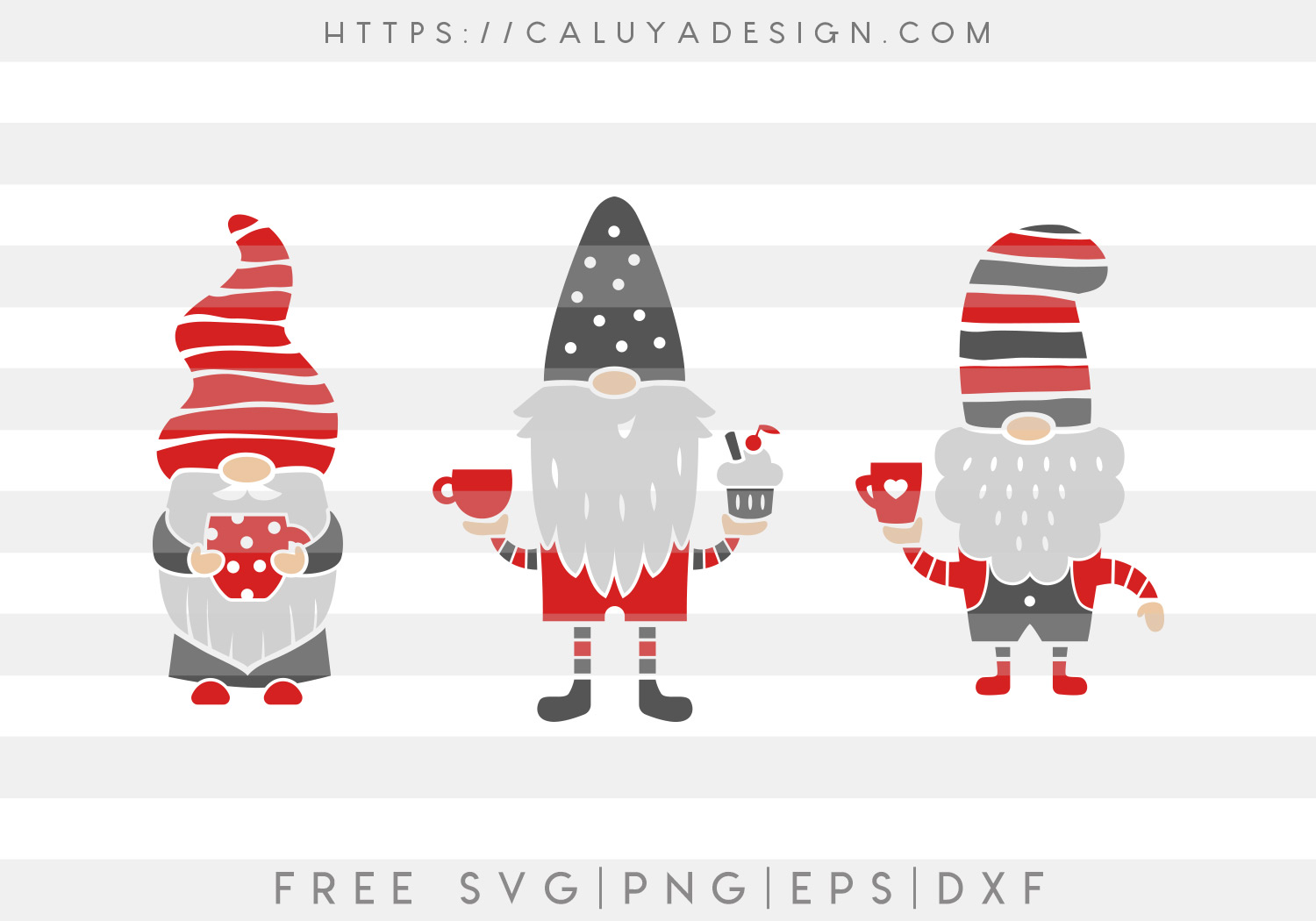 Free Coffee Gnomes Svg Png Eps Dxf By Caluya Design