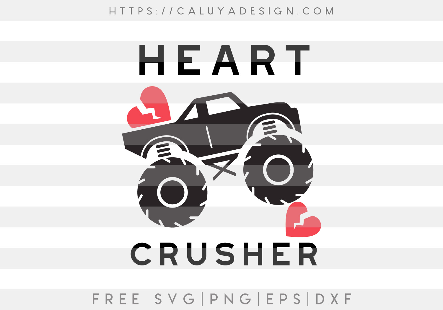 Heart Crusher SVG, PNG, EPS & DXF