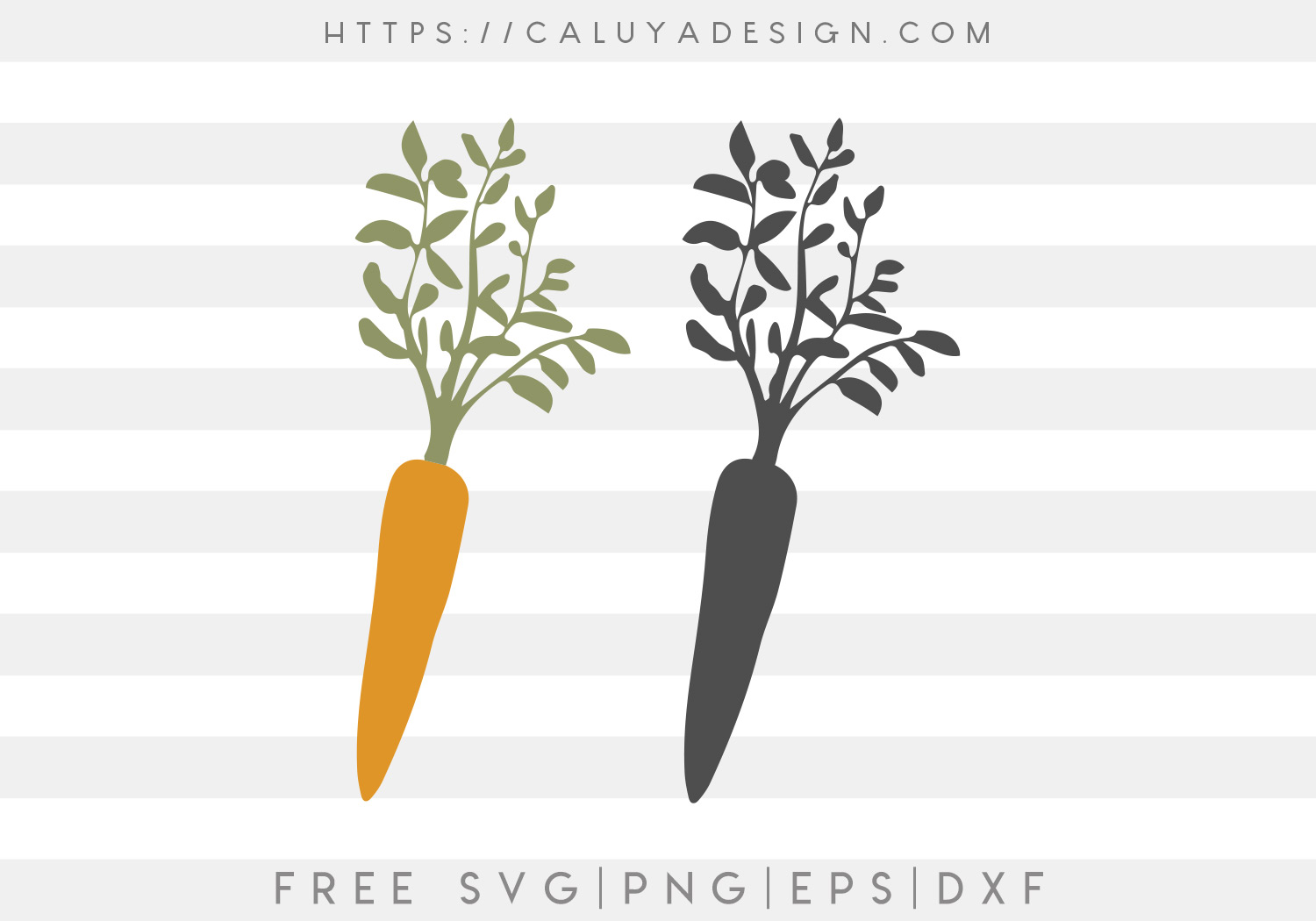 Hand-drawn Carrot SVG, PNG, EPS & DXF