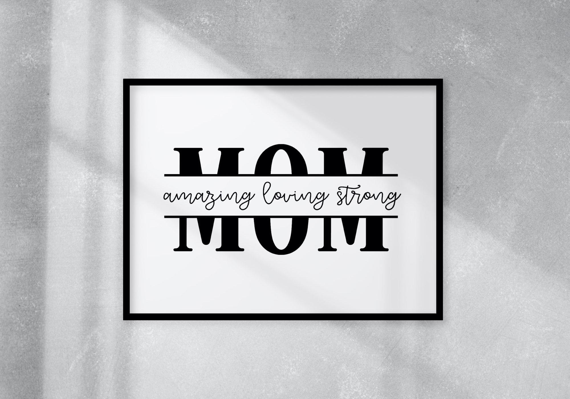 Download Free Mom Split Monogram Svg Png Eps Dxf By Caluya Design
