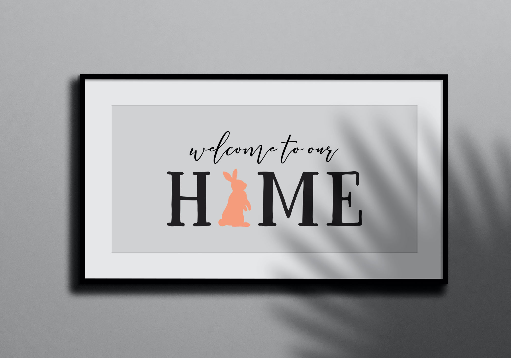 Free Welcome Home Easter SVG Cut File