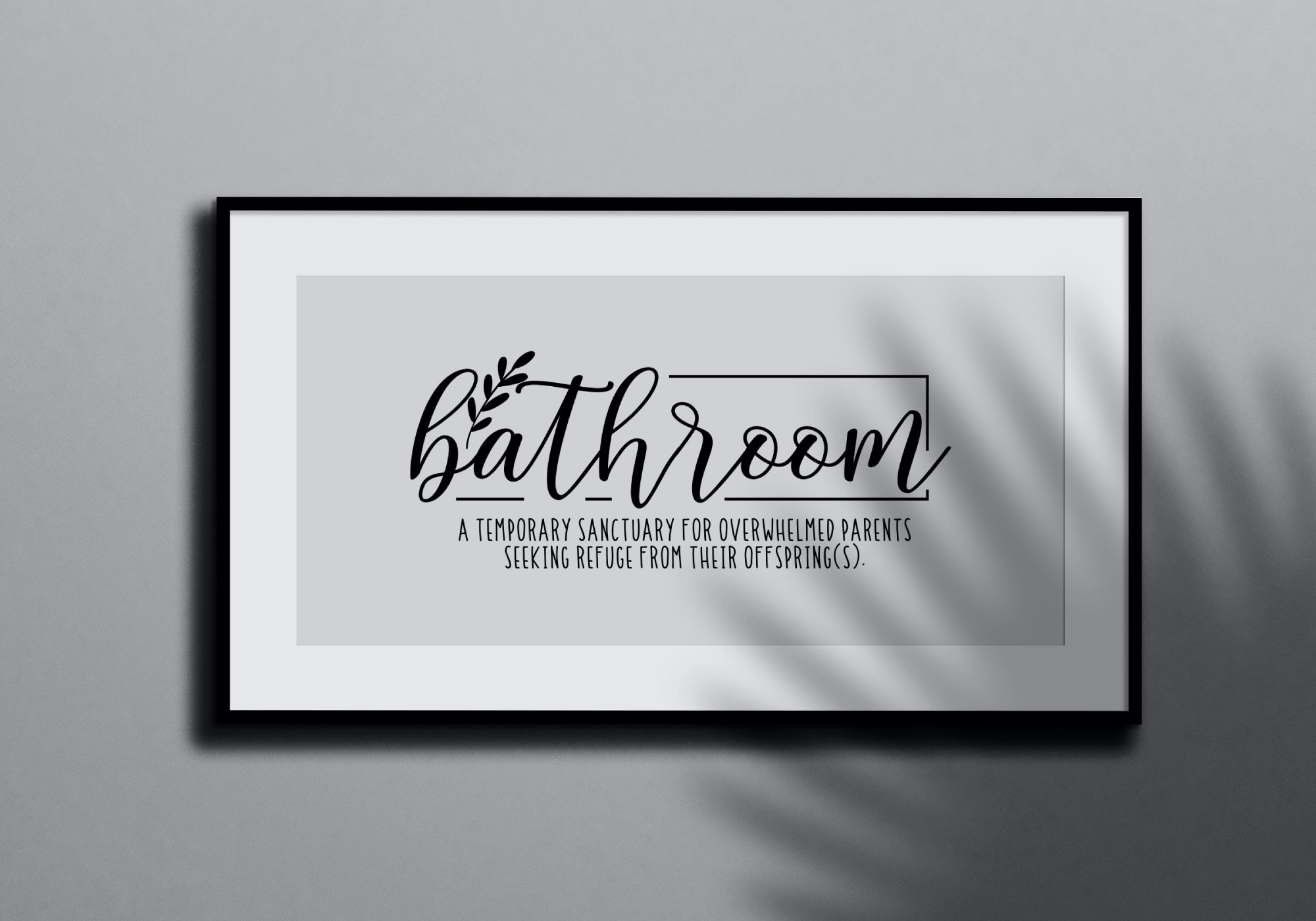 Free Bathroom Definition SVG Cut File