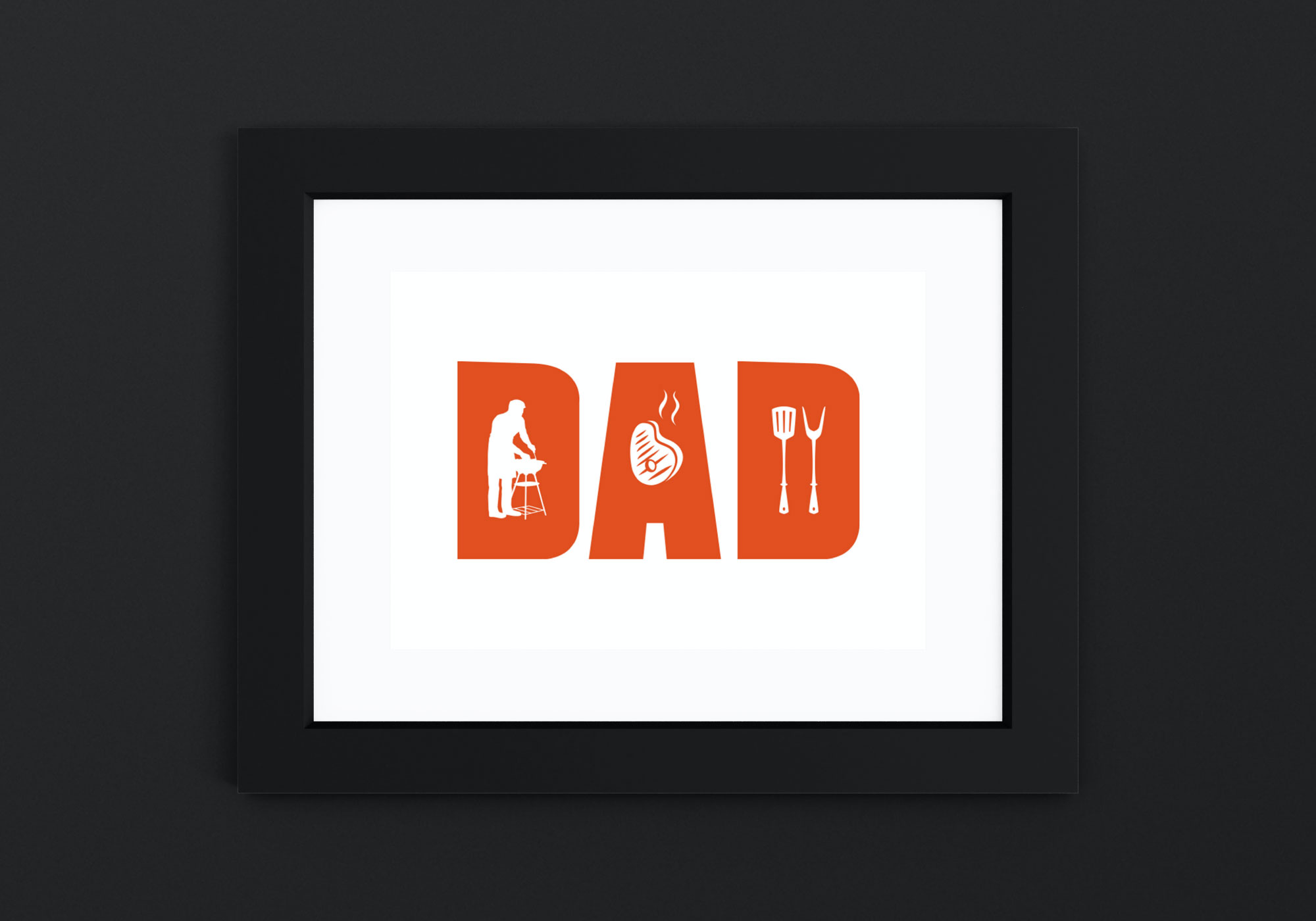 Free Dad BBQ SVG Cut File