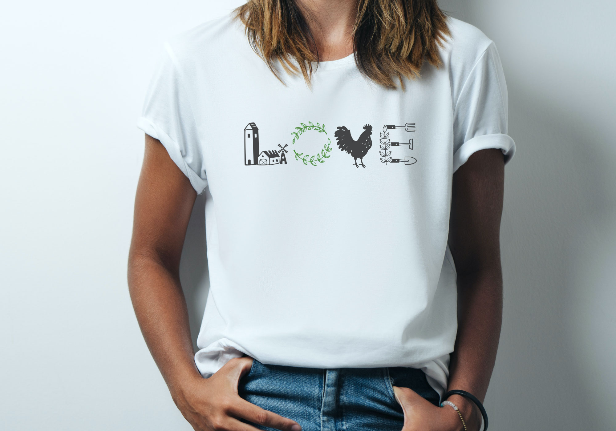 Free Love Farm Sign SVG Cut File