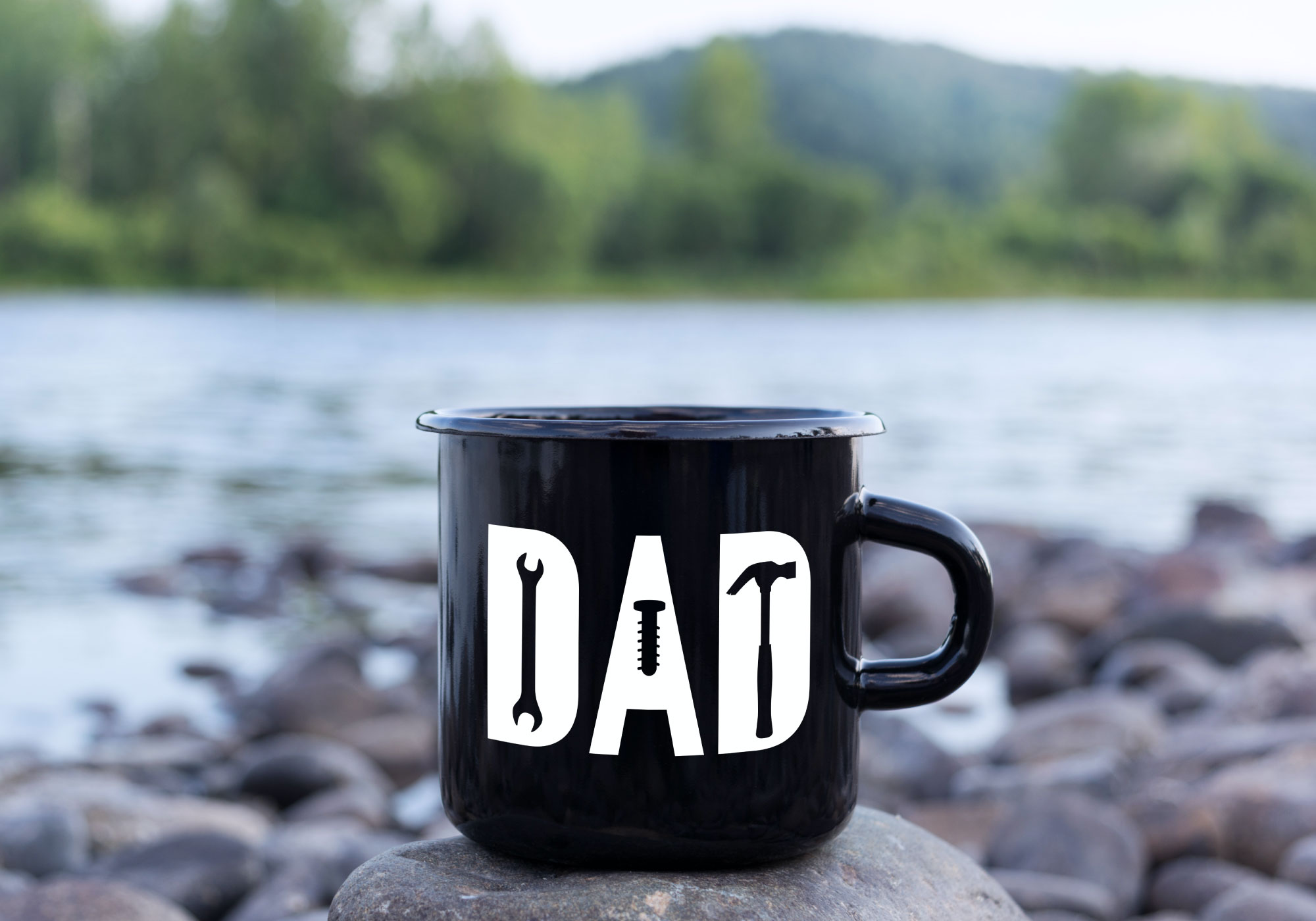 Free Dad With Tools SVG Cut File